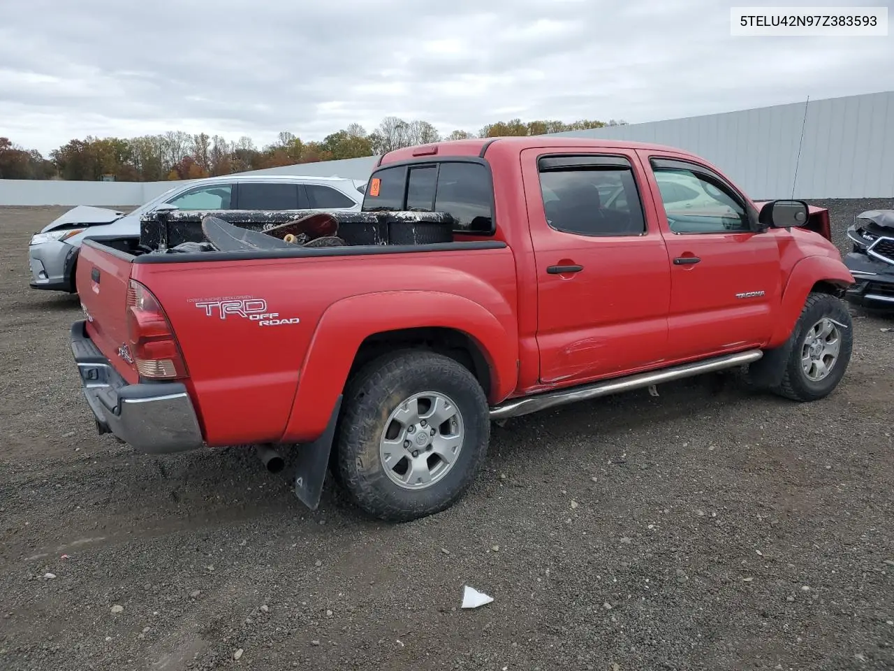 5TELU42N97Z383593 2007 Toyota Tacoma Double Cab