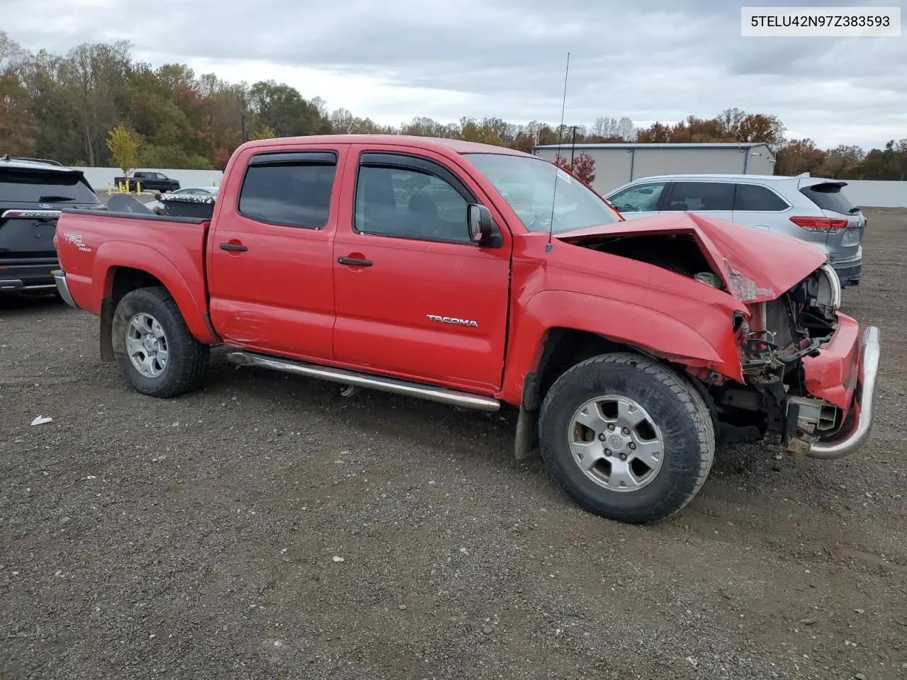 5TELU42N97Z383593 2007 Toyota Tacoma Double Cab