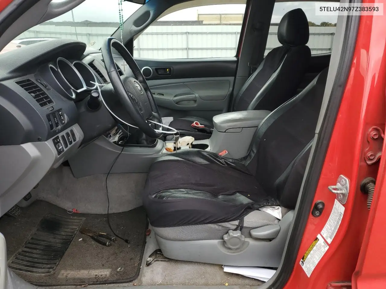 5TELU42N97Z383593 2007 Toyota Tacoma Double Cab