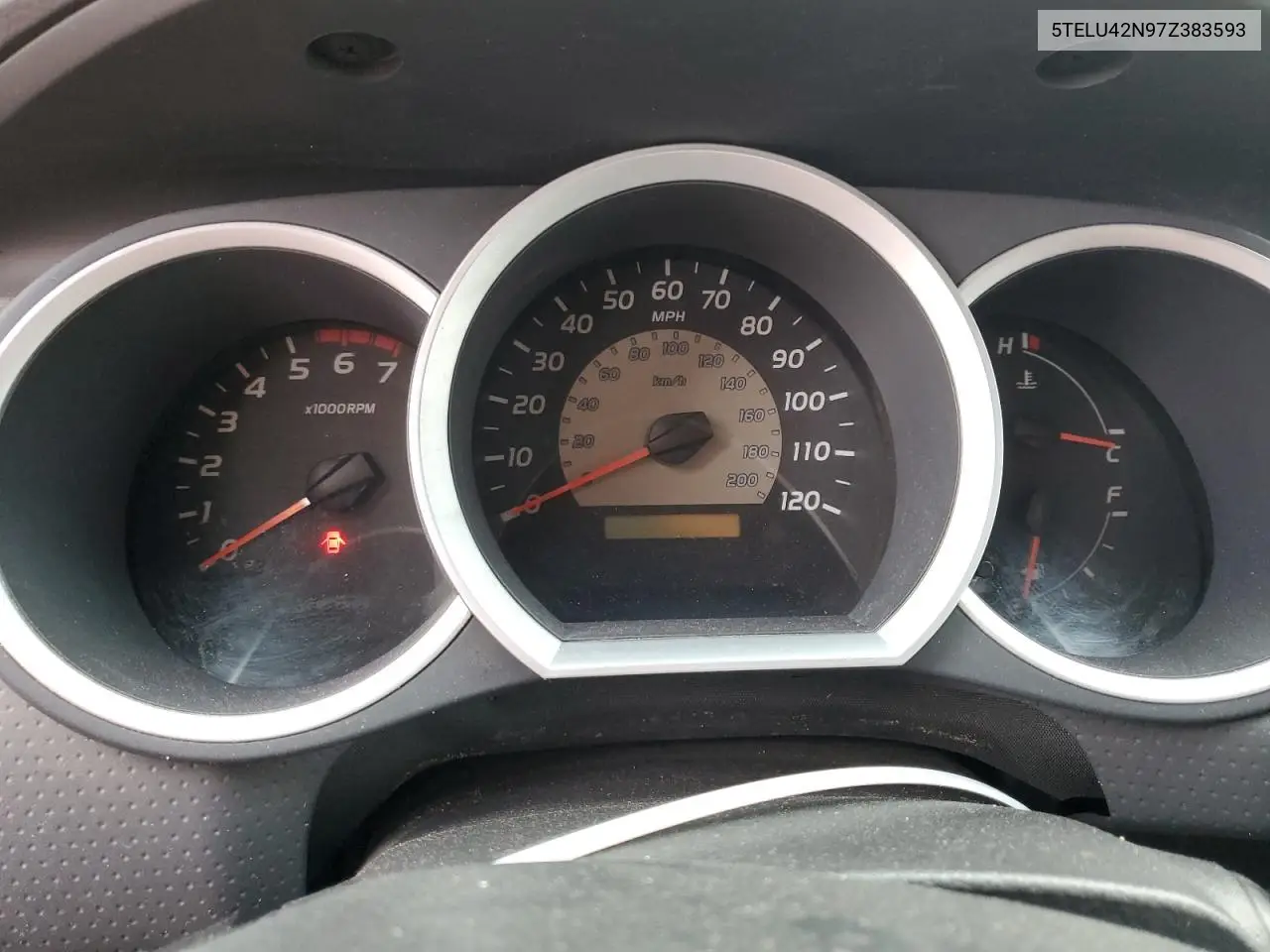 5TELU42N97Z383593 2007 Toyota Tacoma Double Cab