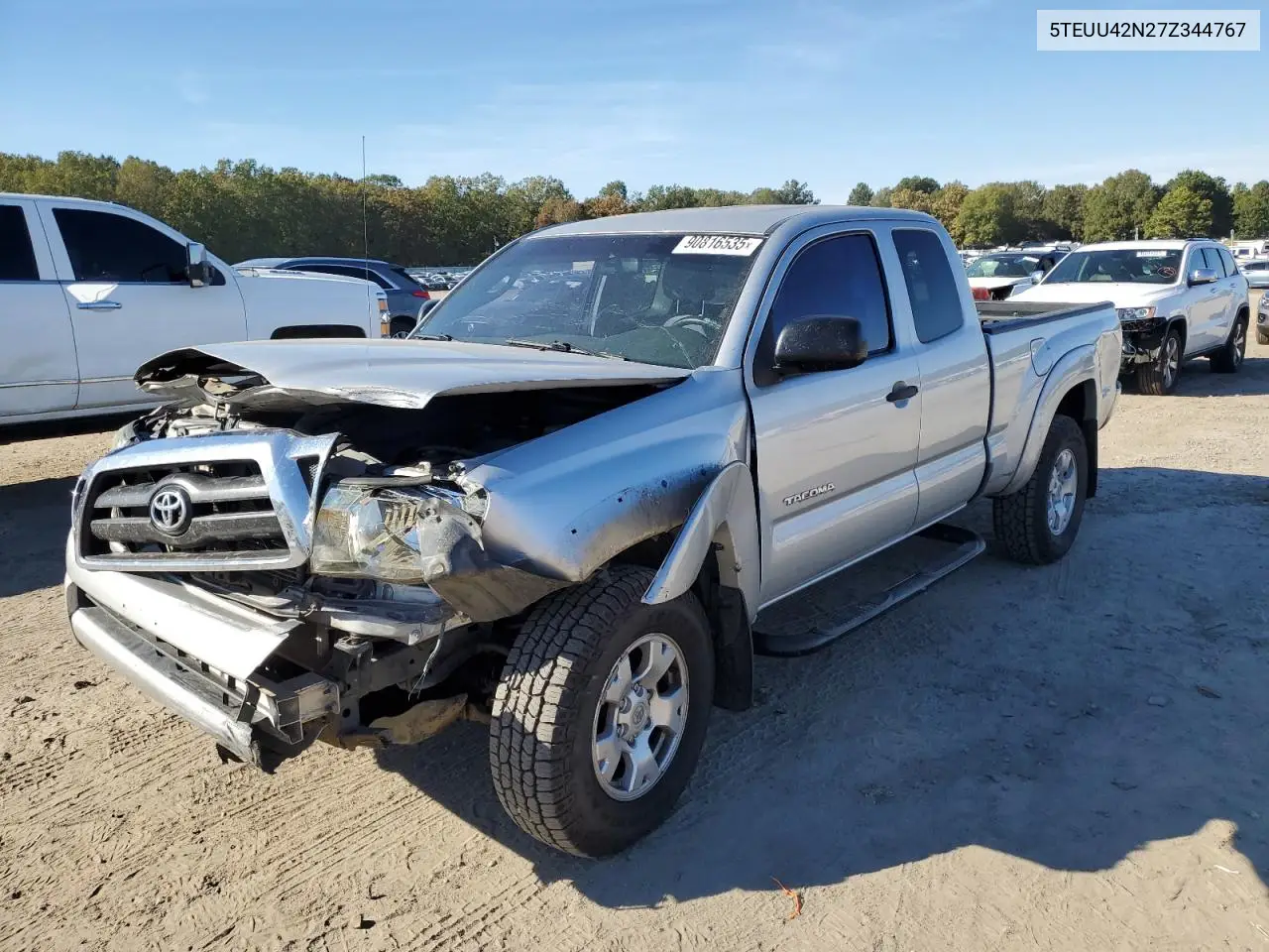 5TEUU42N27Z344767 2007 Toyota Tacoma Access Cab