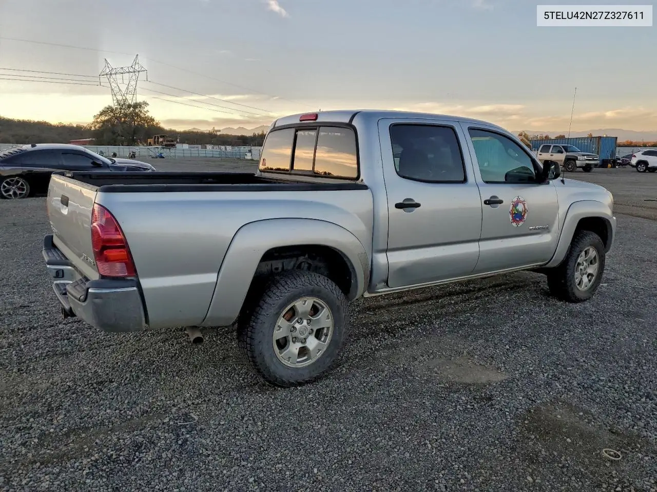 5TELU42N27Z327611 2007 Toyota Tacoma Double Cab
