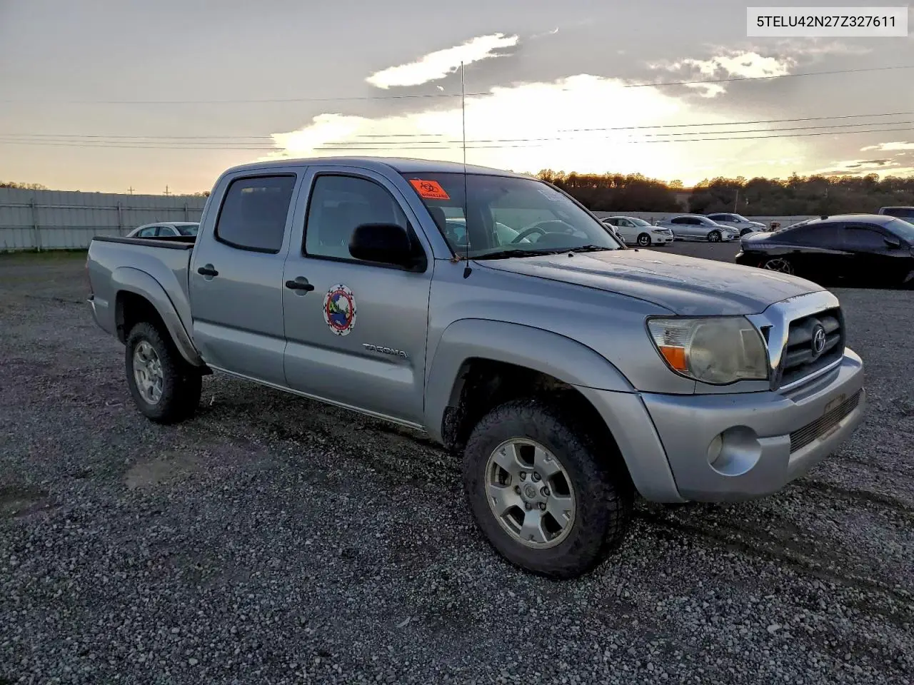 5TELU42N27Z327611 2007 Toyota Tacoma Double Cab