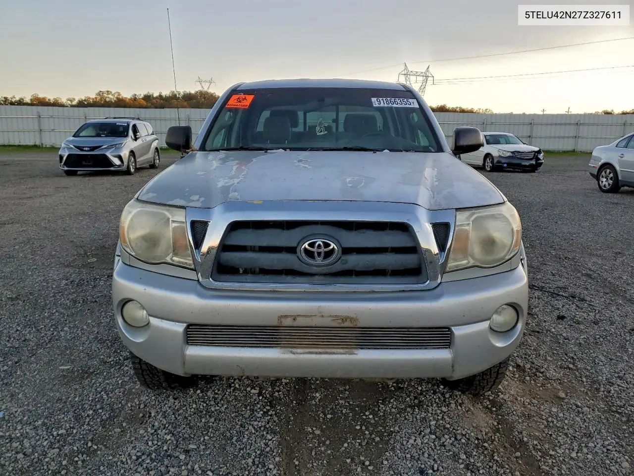 5TELU42N27Z327611 2007 Toyota Tacoma Double Cab