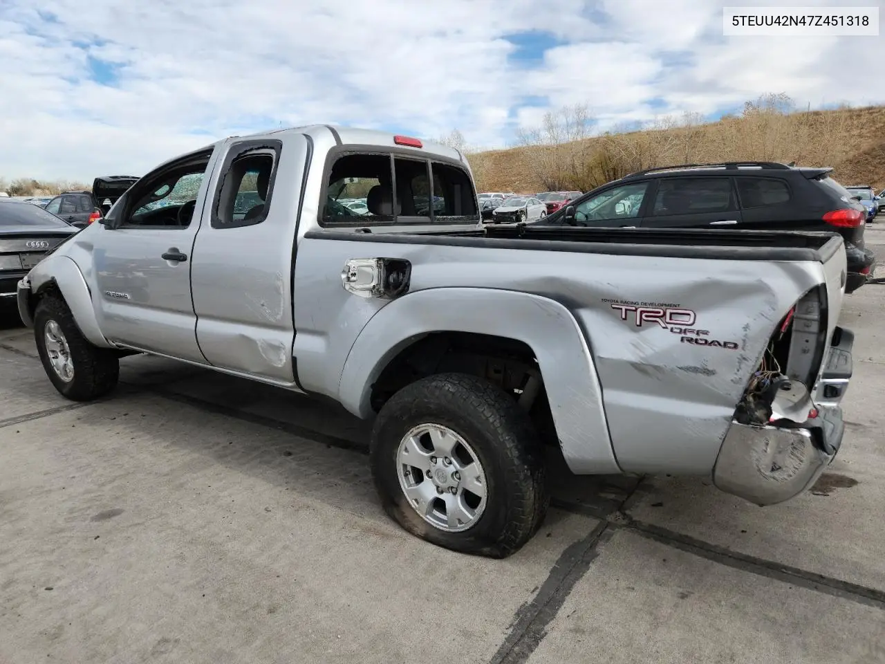 5TEUU42N47Z451318 2007 Toyota Tacoma Access Cab
