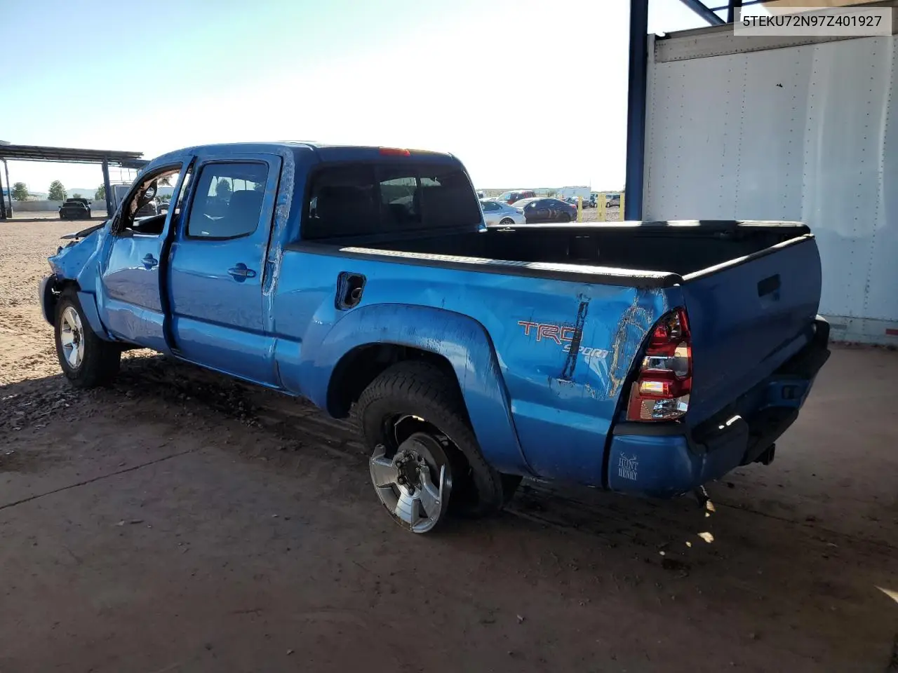 5TEKU72N97Z401927 2007 Toyota Tacoma Double Cab Prerunner Long Bed