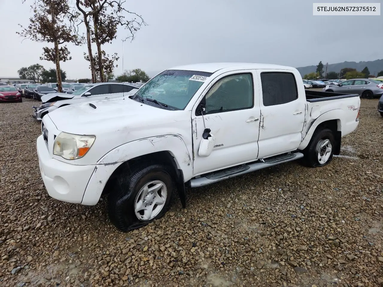 5TEJU62N57Z375512 2007 Toyota Tacoma Double Cab Prerunner