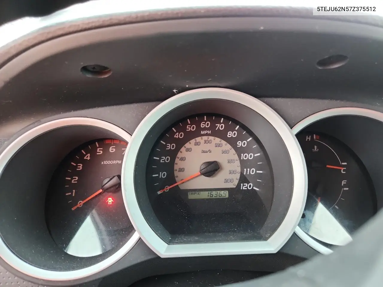 5TEJU62N57Z375512 2007 Toyota Tacoma Double Cab Prerunner