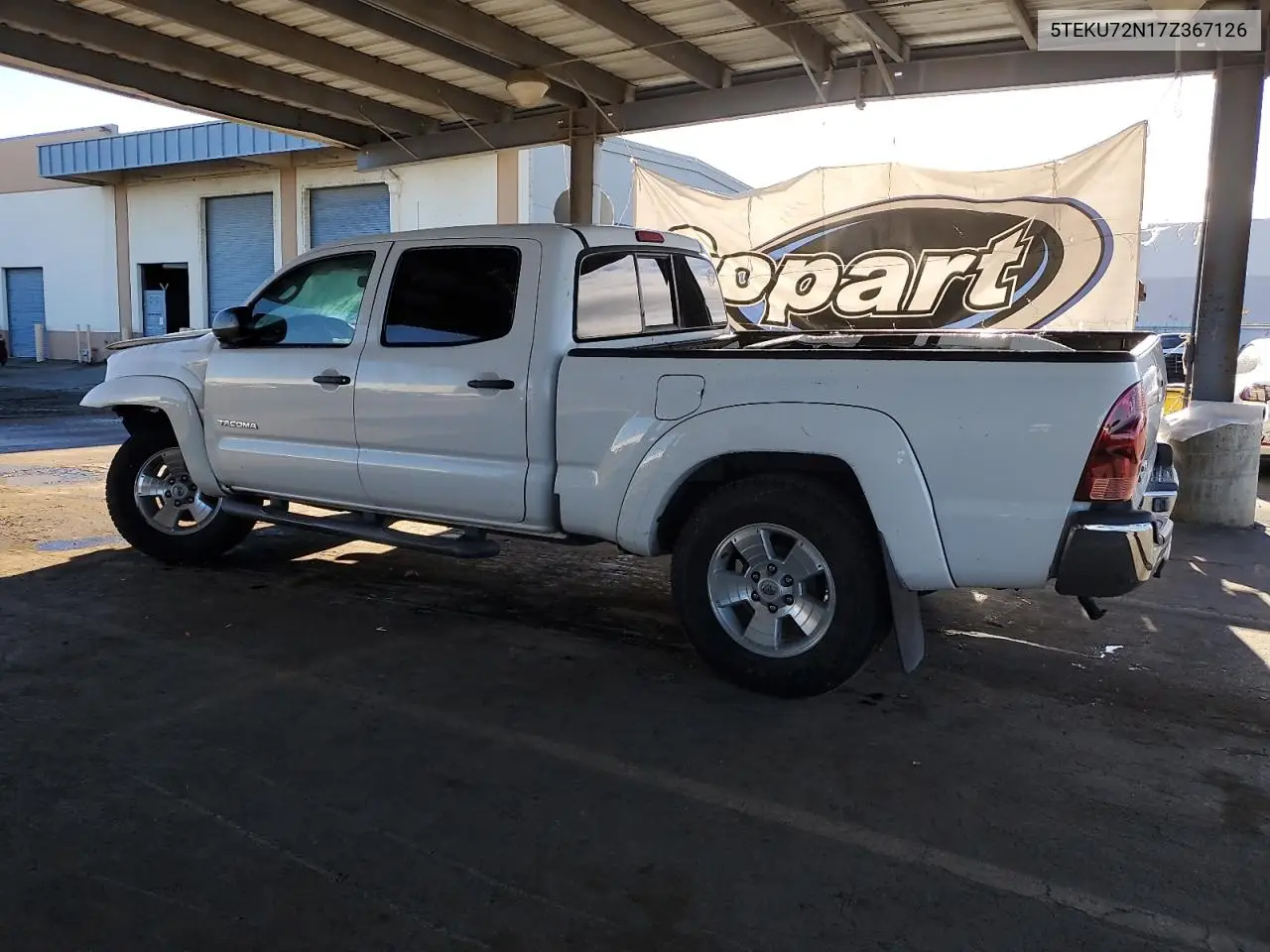 5TEKU72N17Z367126 2007 Toyota Tacoma Double Cab Prerunner Long Bed