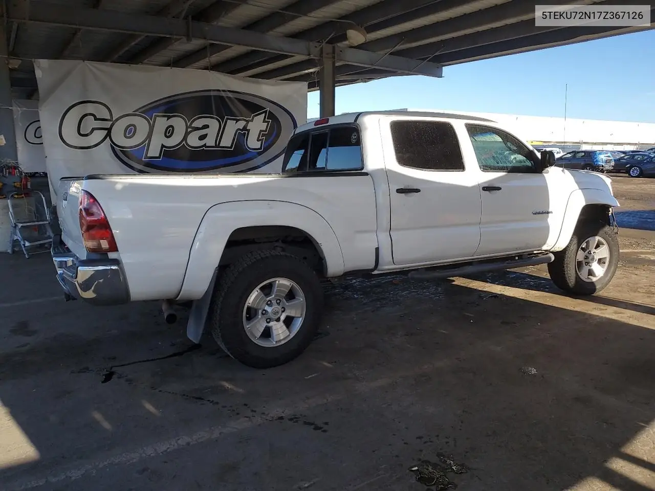 5TEKU72N17Z367126 2007 Toyota Tacoma Double Cab Prerunner Long Bed