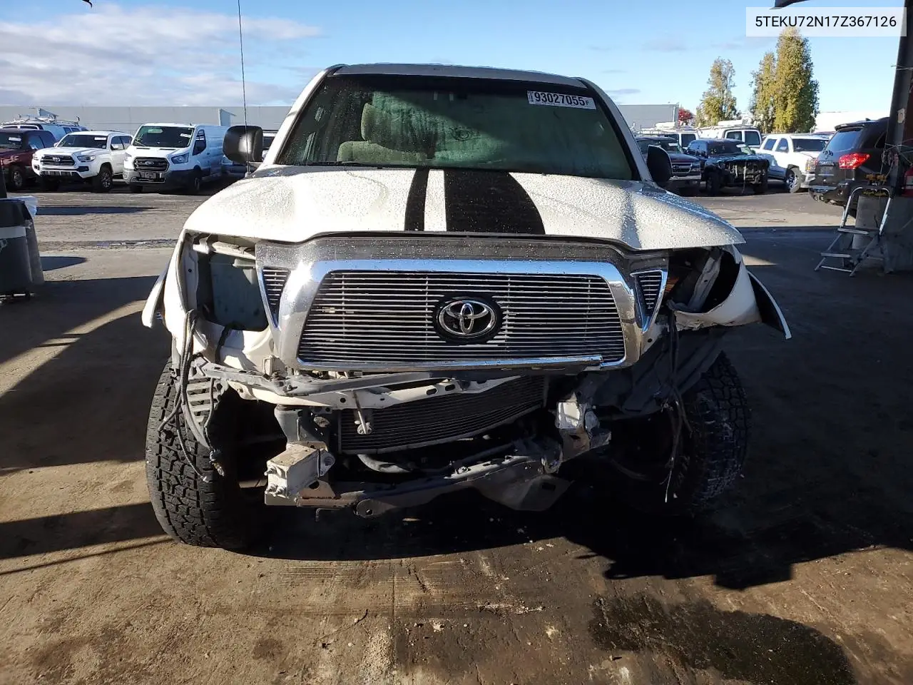 5TEKU72N17Z367126 2007 Toyota Tacoma Double Cab Prerunner Long Bed