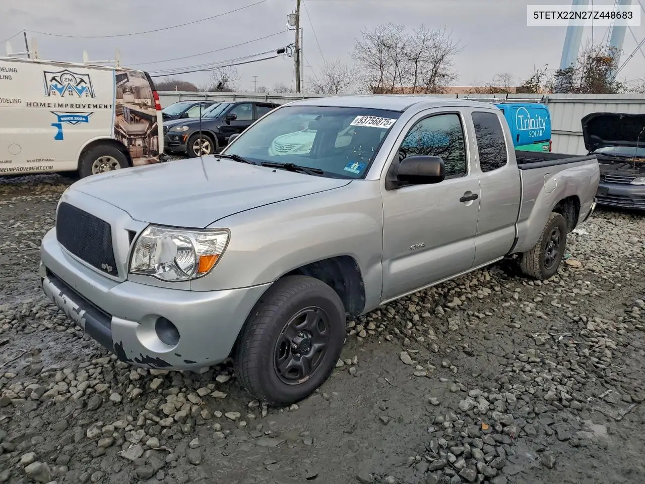 5TETX22N27Z448683 2007 Toyota Tacoma Access Cab