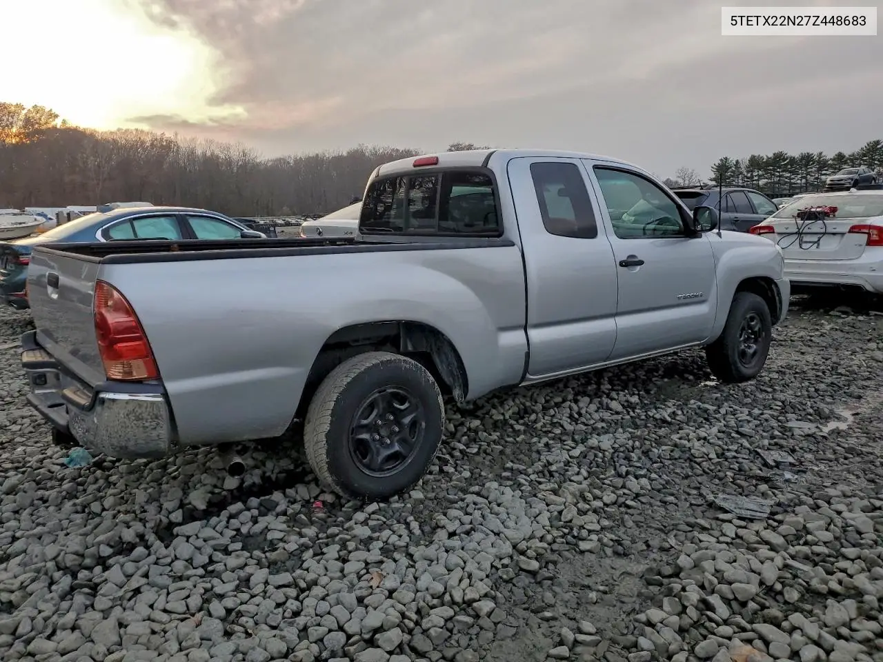 5TETX22N27Z448683 2007 Toyota Tacoma Access Cab