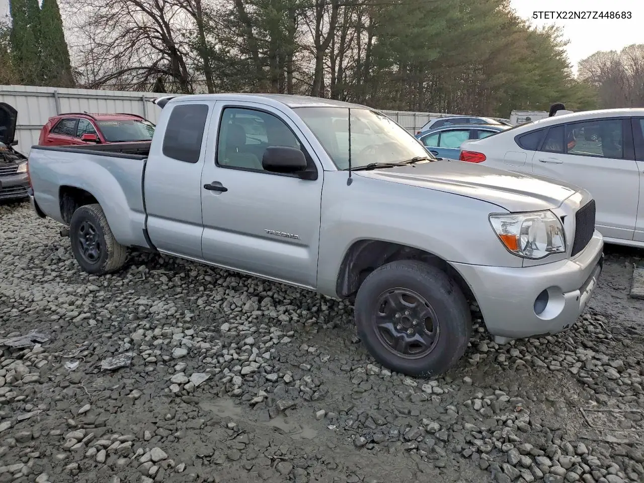 5TETX22N27Z448683 2007 Toyota Tacoma Access Cab