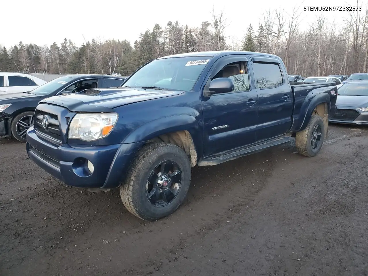 5TEMU52N97Z332573 2007 Toyota Tacoma Double Cab Long Bed