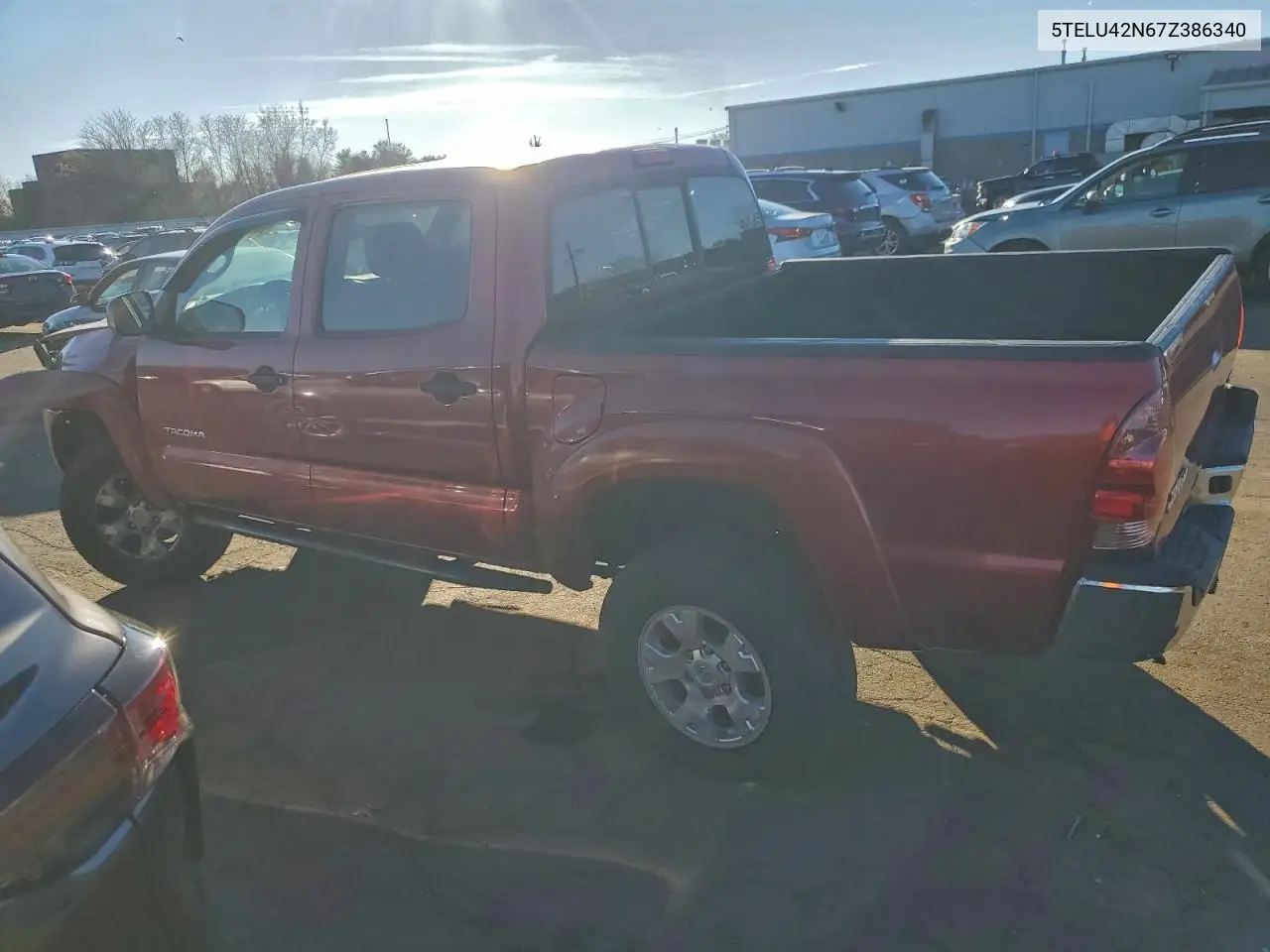 5TELU42N67Z386340 2007 Toyota Tacoma Double Cab
