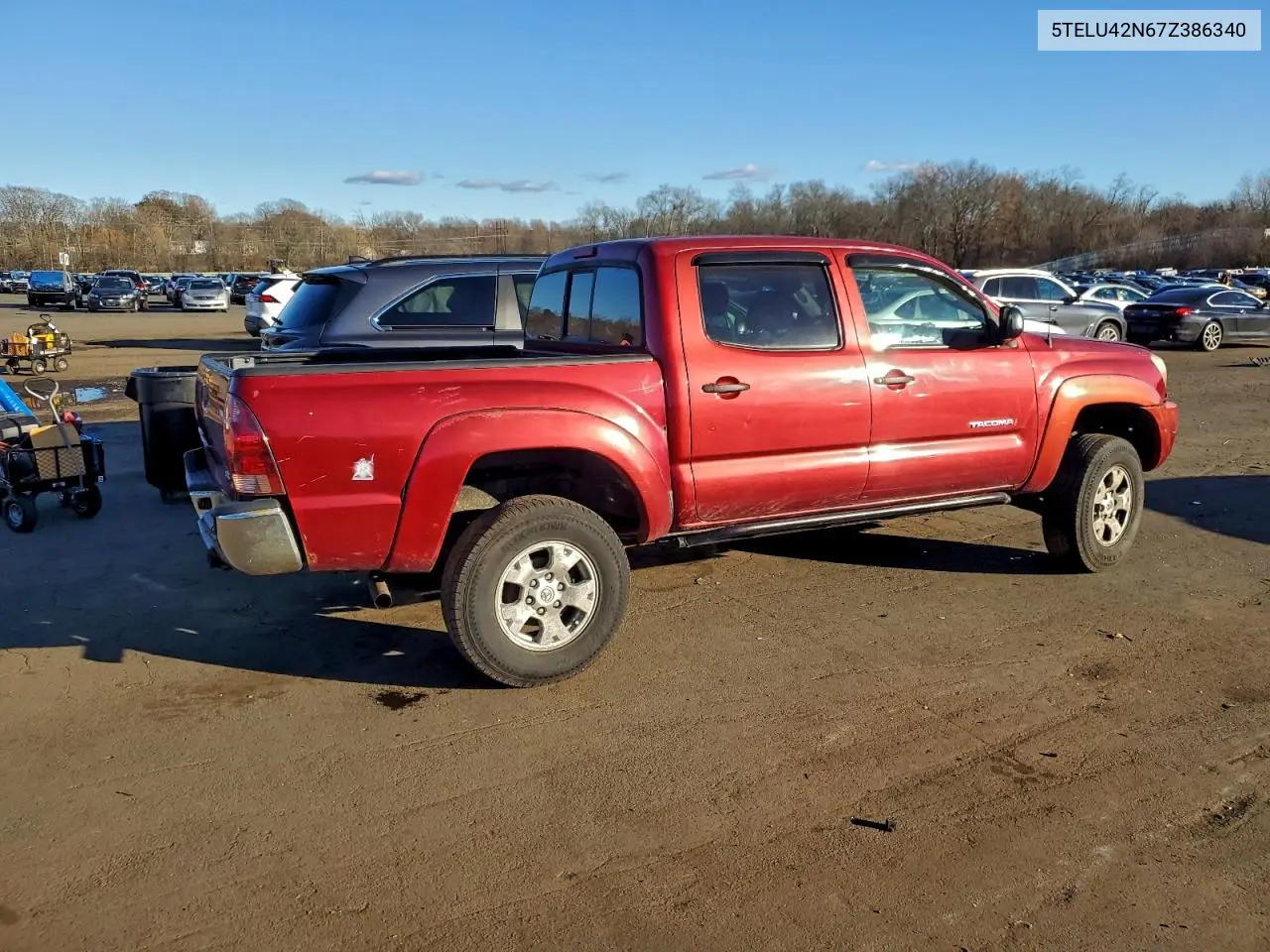 5TELU42N67Z386340 2007 Toyota Tacoma Double Cab
