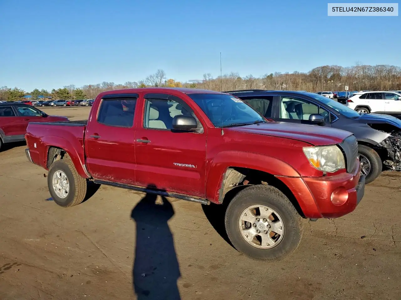 5TELU42N67Z386340 2007 Toyota Tacoma Double Cab