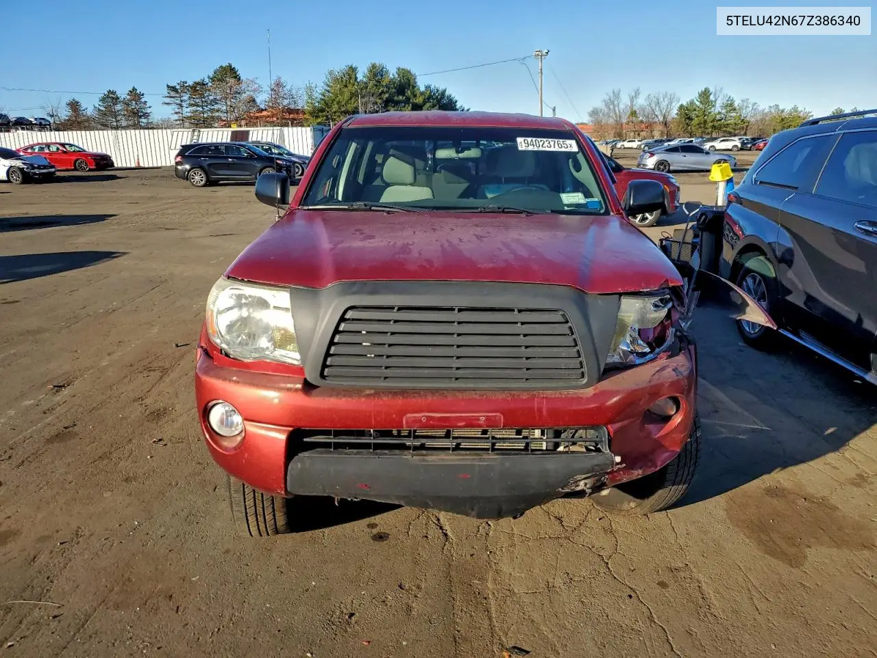 5TELU42N67Z386340 2007 Toyota Tacoma Double Cab