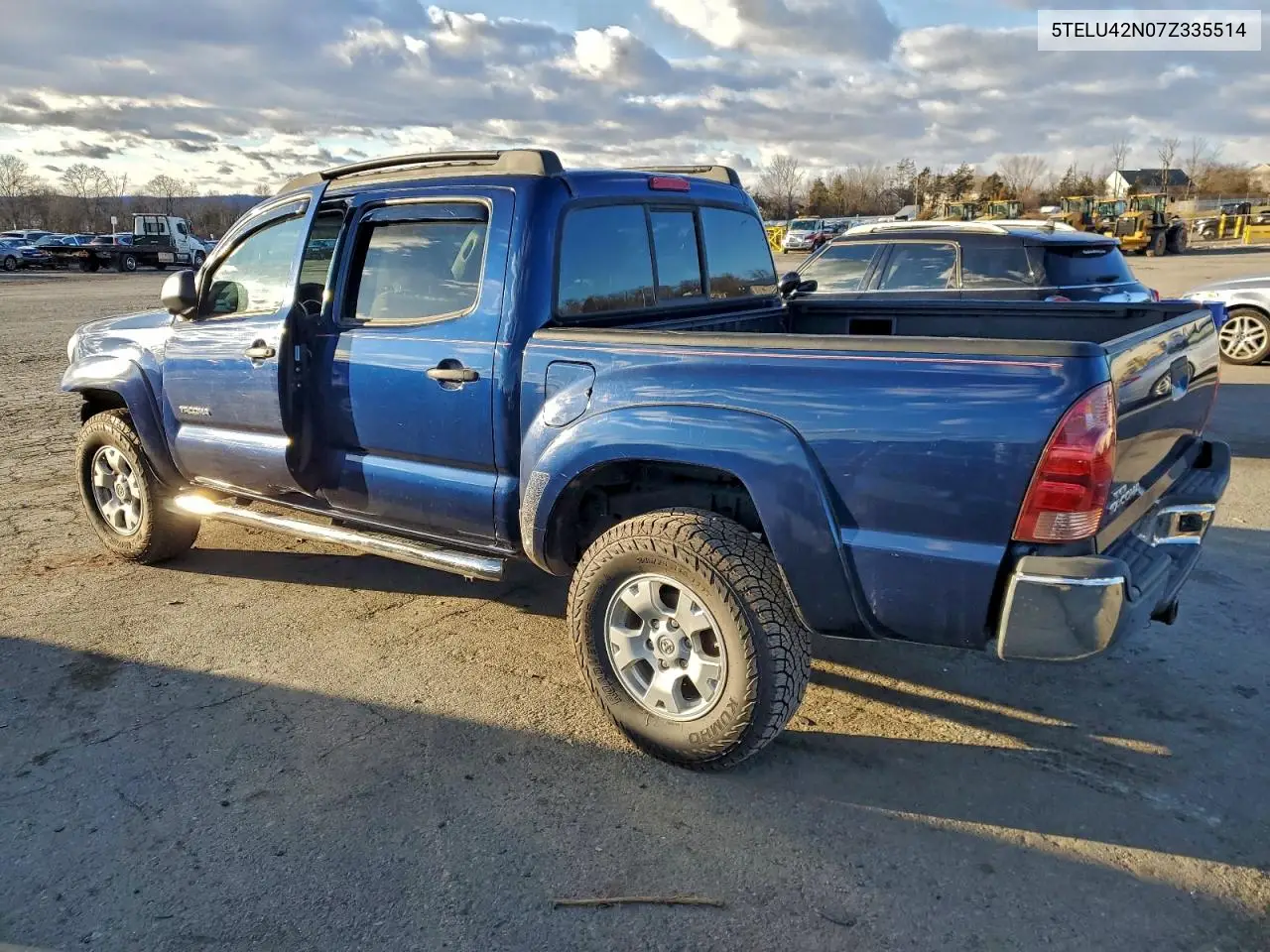 5TELU42N07Z335514 2007 Toyota Tacoma Double Cab