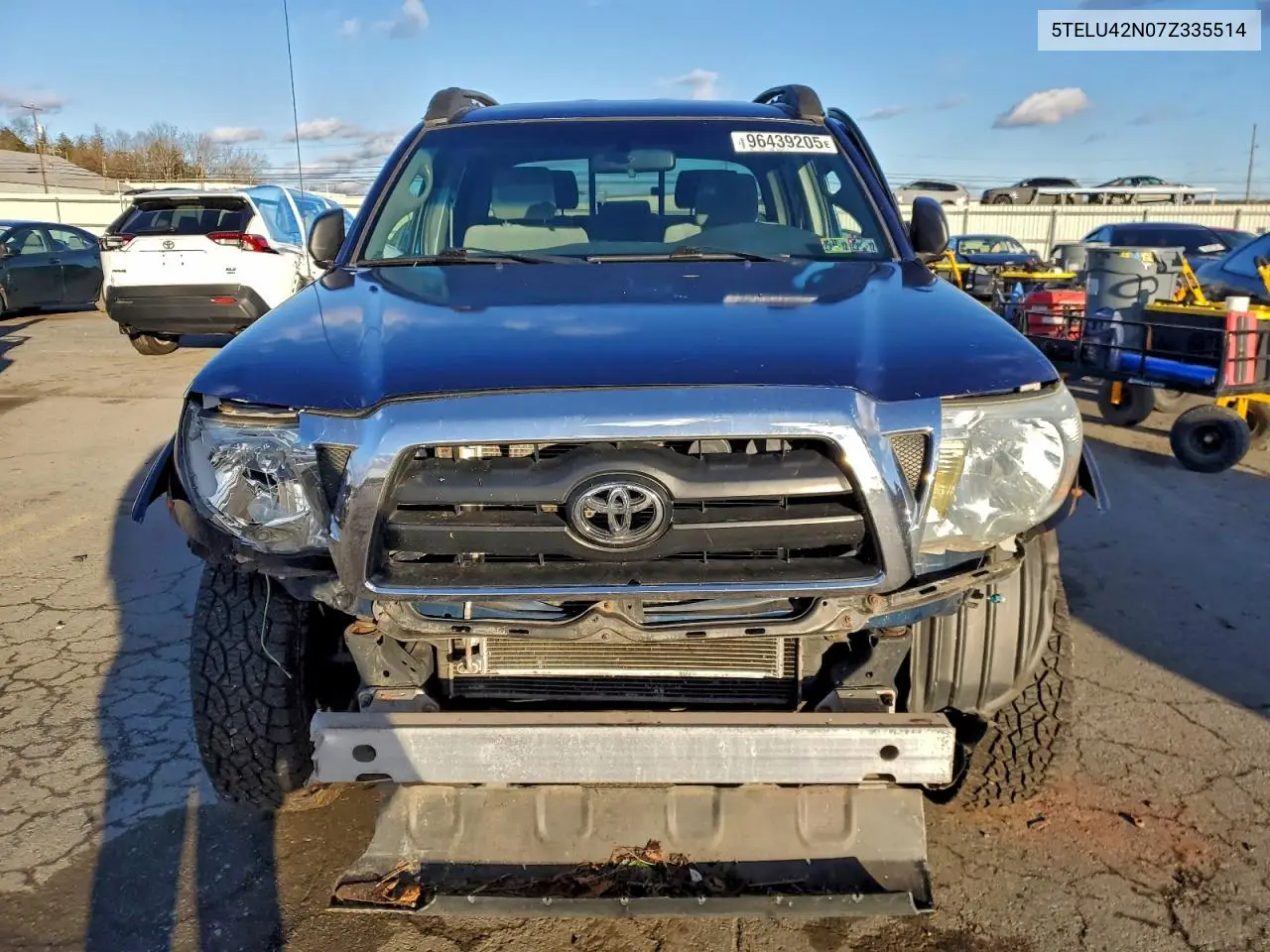 5TELU42N07Z335514 2007 Toyota Tacoma Double Cab