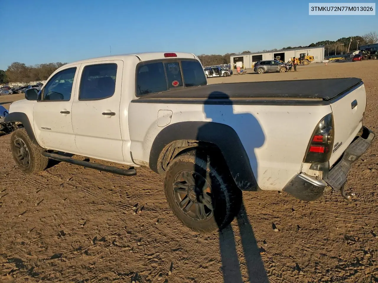 3TMKU72N77M013026 2007 Toyota Tacoma Double Cab Prerunner Long Bed