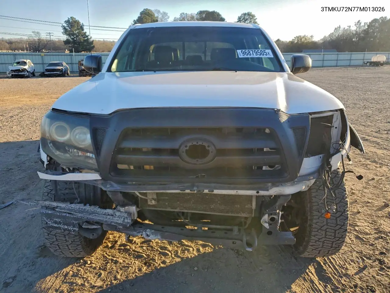 3TMKU72N77M013026 2007 Toyota Tacoma Double Cab Prerunner Long Bed
