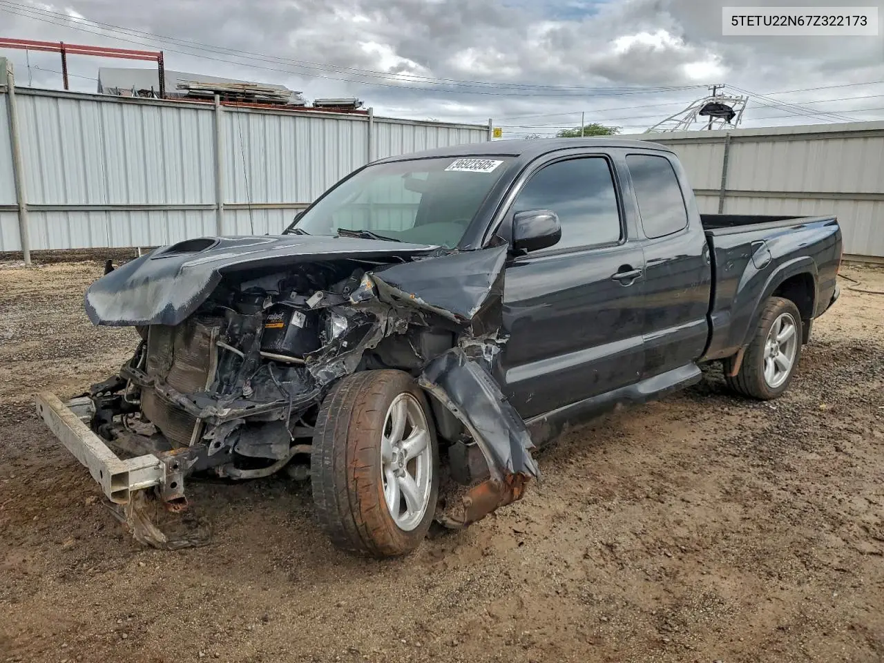 5TETU22N67Z322173 2007 Toyota Tacoma X-Runner Access Cab