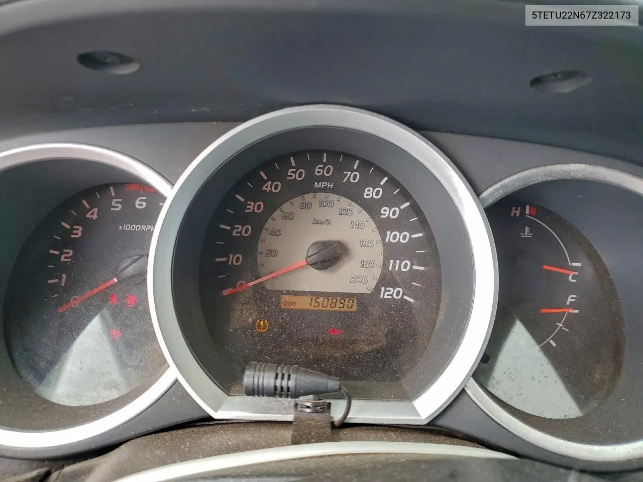 5TETU22N67Z322173 2007 Toyota Tacoma X-Runner Access Cab