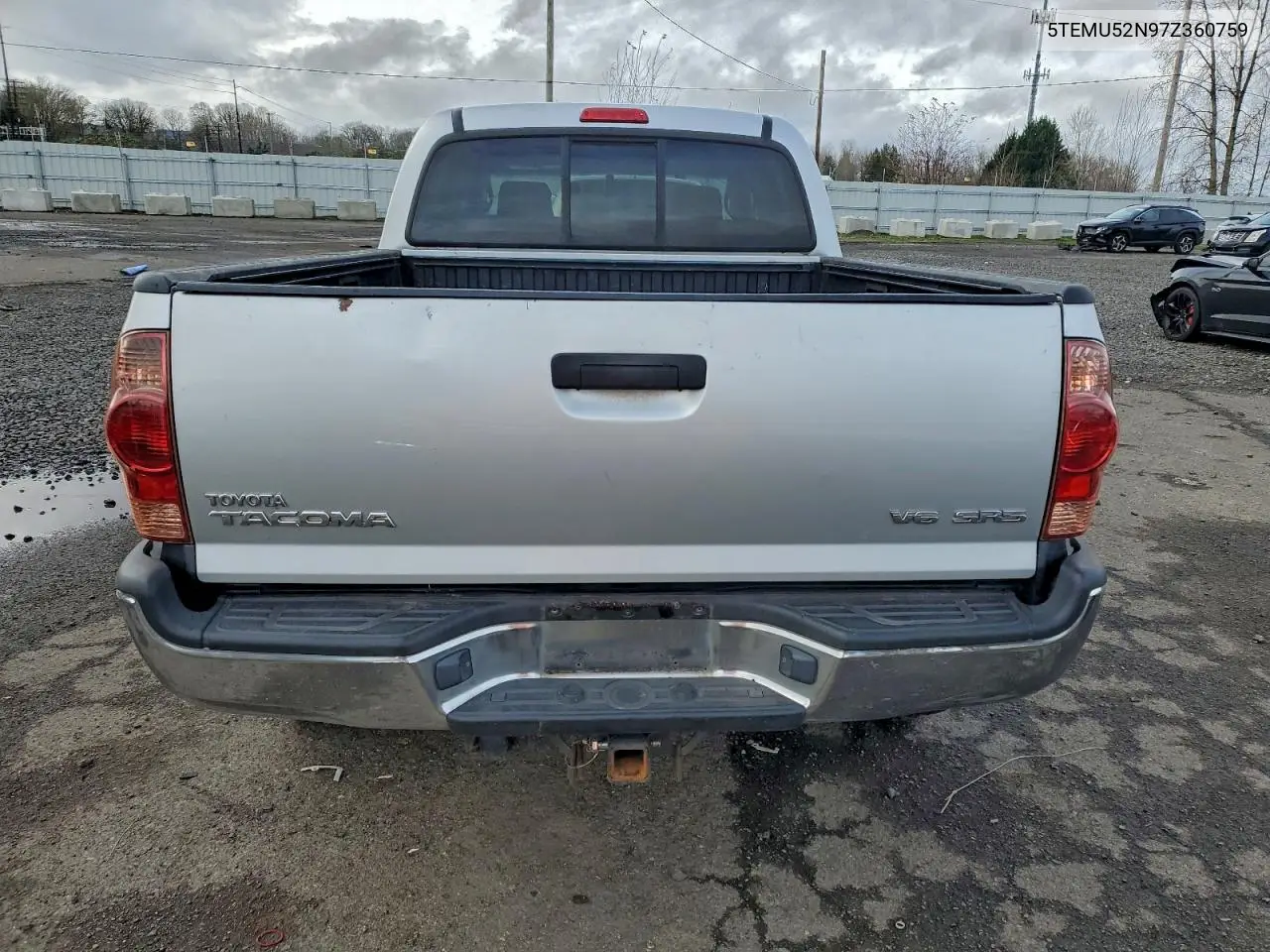 5TEMU52N97Z360759 2007 Toyota Tacoma Double Cab Long Bed