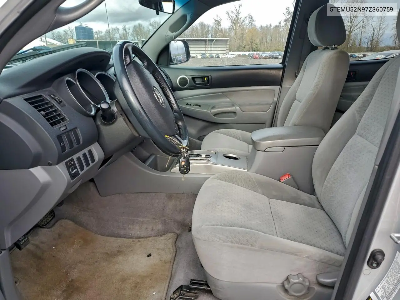 5TEMU52N97Z360759 2007 Toyota Tacoma Double Cab Long Bed