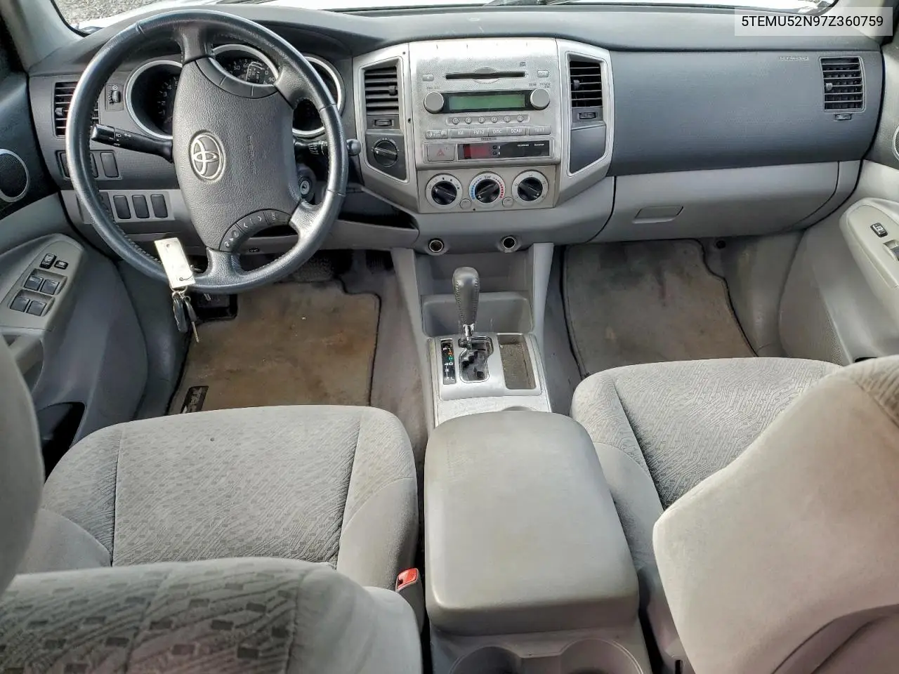 5TEMU52N97Z360759 2007 Toyota Tacoma Double Cab Long Bed