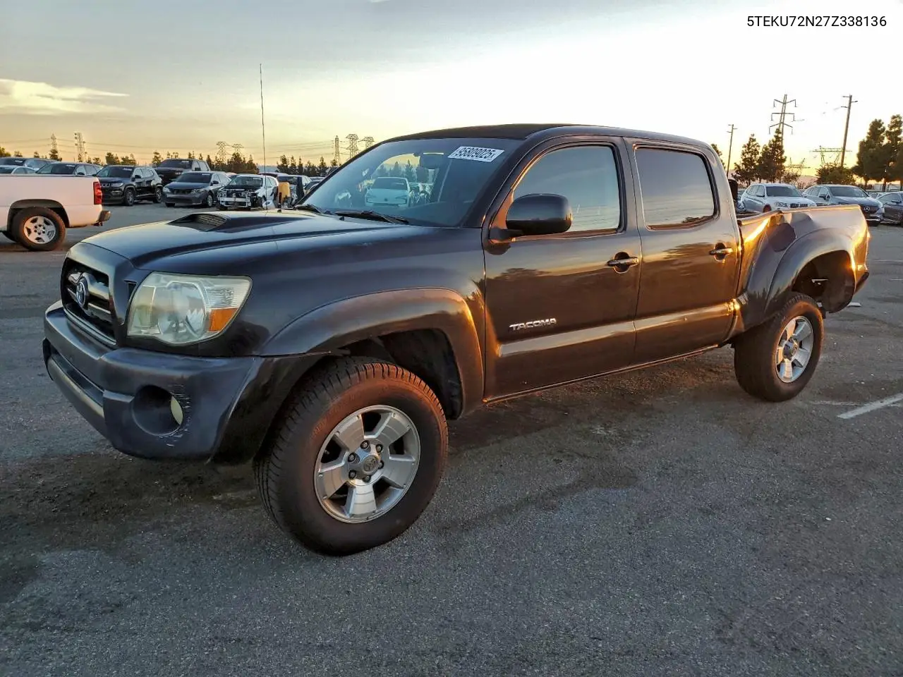 5TEKU72N27Z338136 2007 Toyota Tacoma Double Cab Prerunner Long Bed