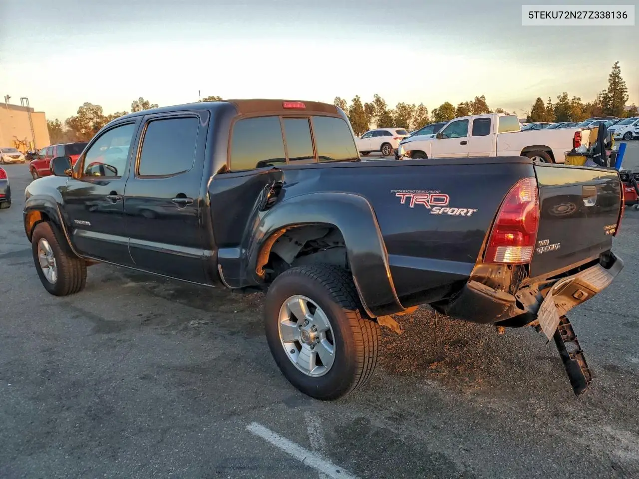 5TEKU72N27Z338136 2007 Toyota Tacoma Double Cab Prerunner Long Bed