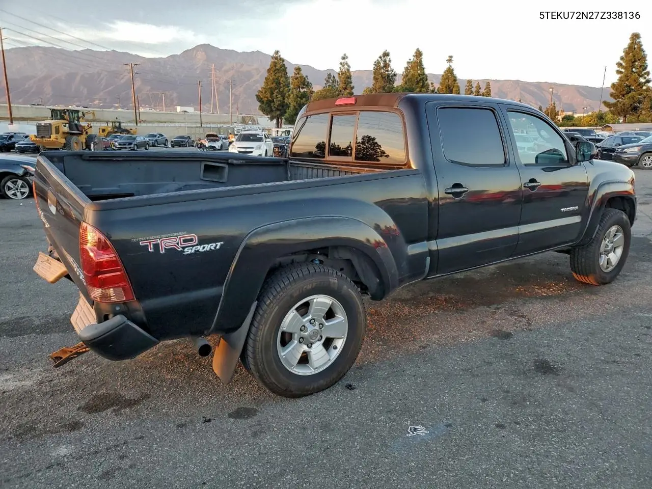 5TEKU72N27Z338136 2007 Toyota Tacoma Double Cab Prerunner Long Bed