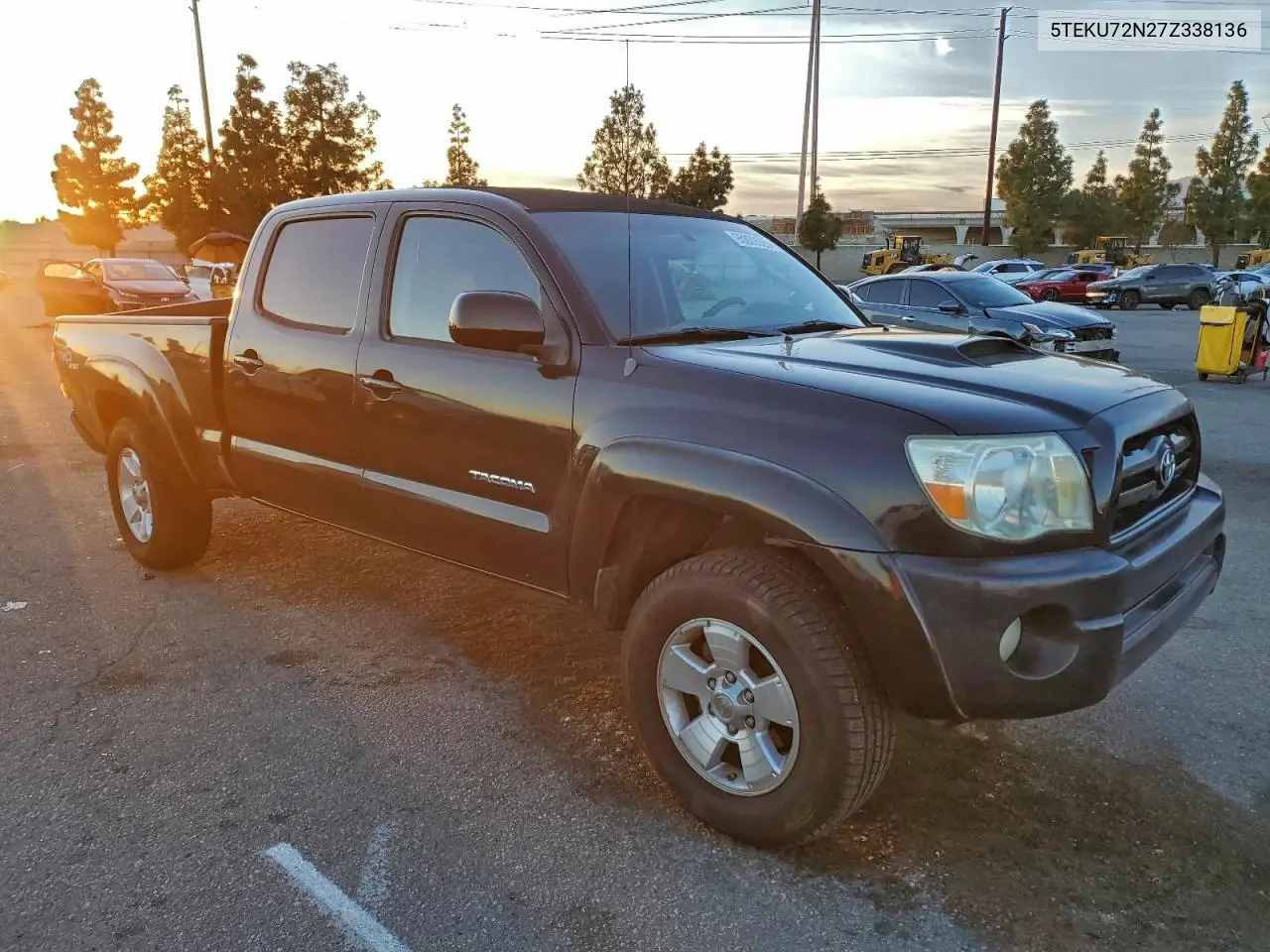 5TEKU72N27Z338136 2007 Toyota Tacoma Double Cab Prerunner Long Bed