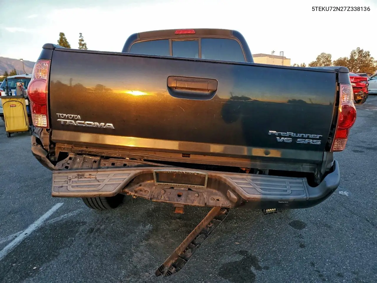 5TEKU72N27Z338136 2007 Toyota Tacoma Double Cab Prerunner Long Bed