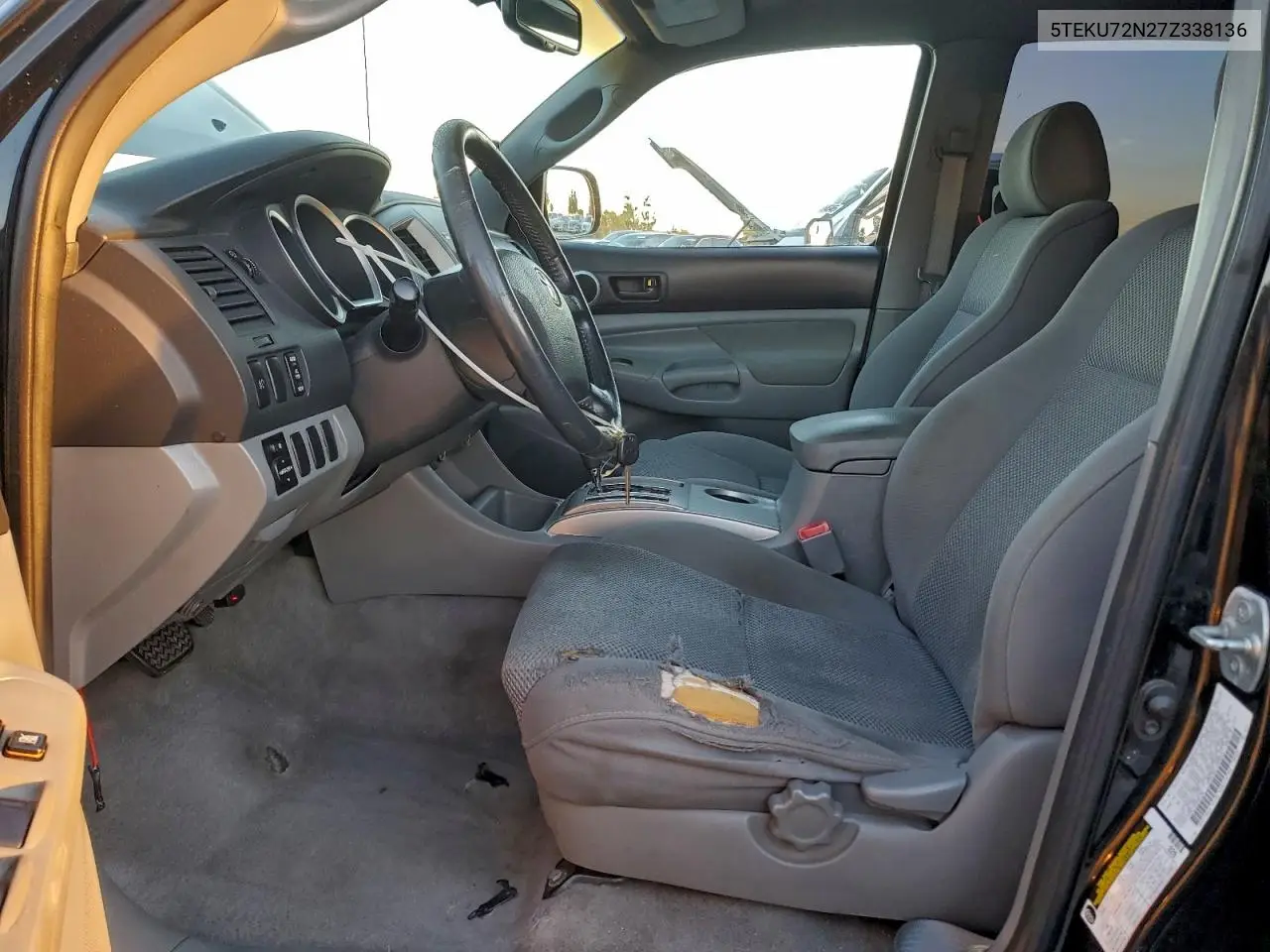 5TEKU72N27Z338136 2007 Toyota Tacoma Double Cab Prerunner Long Bed
