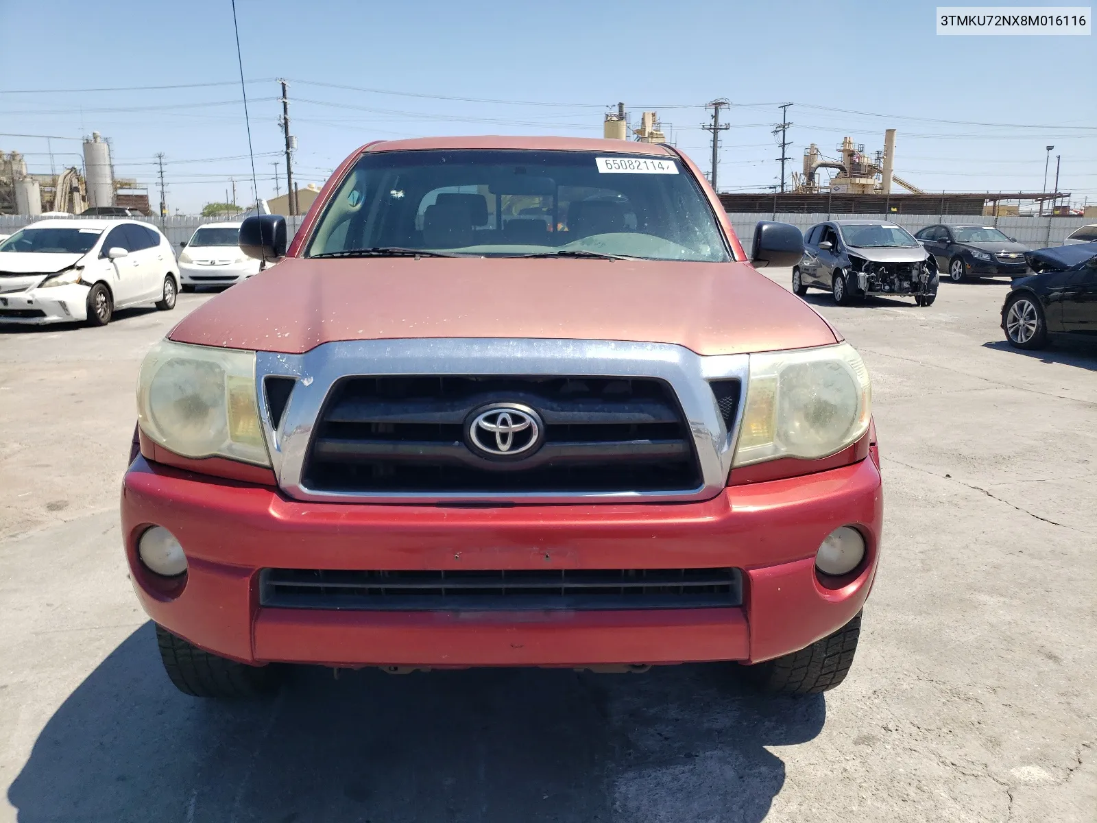 3TMKU72NX8M016116 2008 Toyota Tacoma Double Cab Prerunner Long Bed