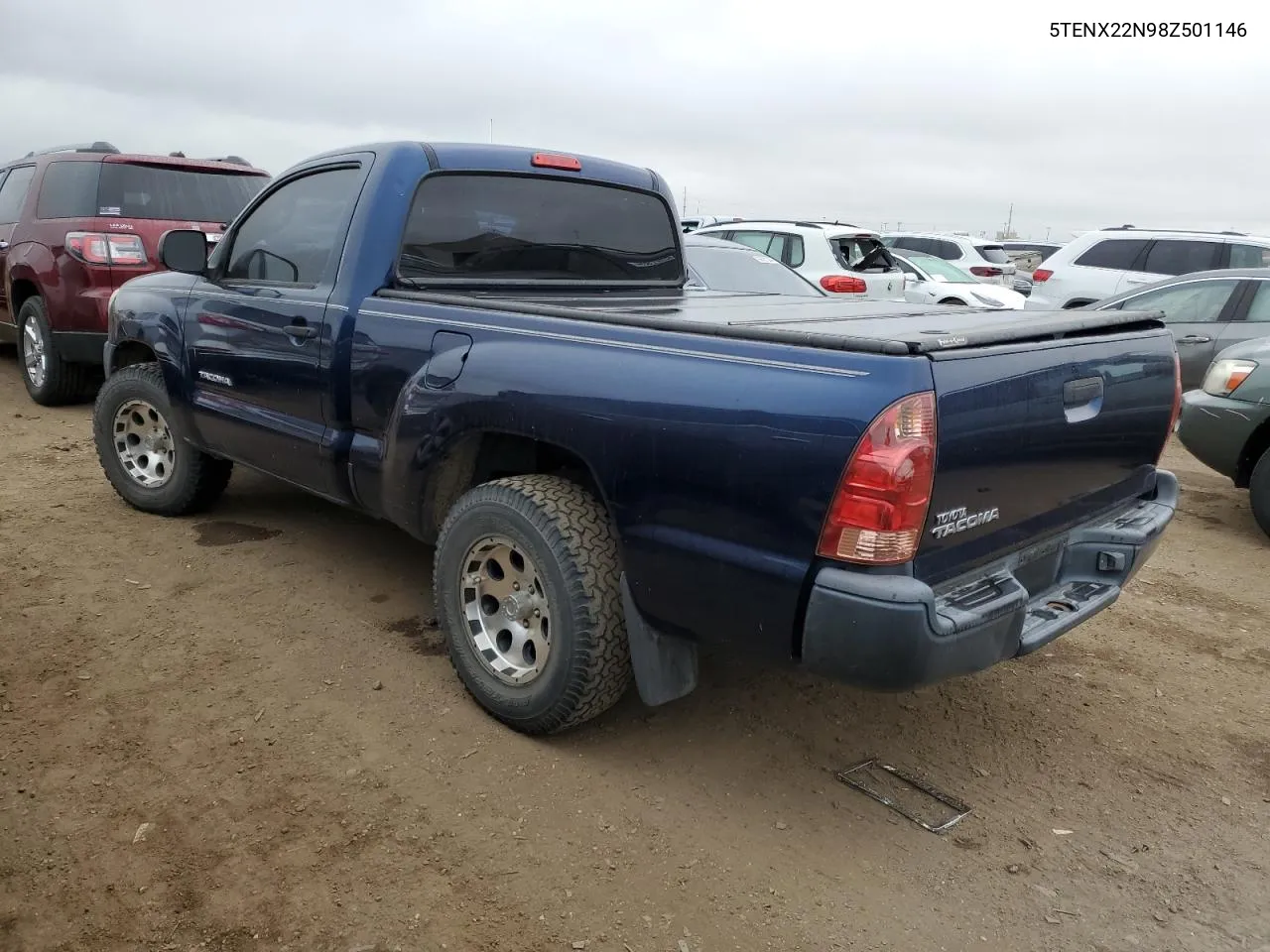 2008 Toyota Tacoma VIN: 5TENX22N98Z501146 Lot: 66243914