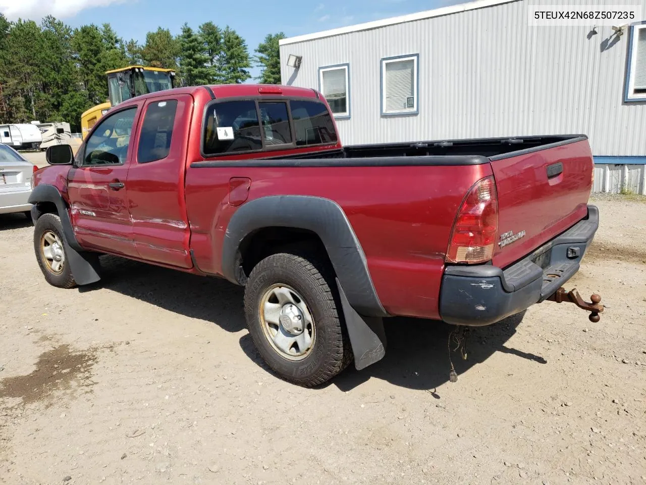 2008 Toyota Tacoma Access Cab VIN: 5TEUX42N68Z507235 Lot: 68611784