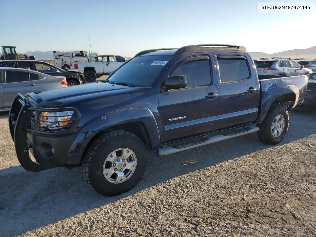 2008 Toyota Tacoma Double Cab Prerunner VIN: 5TEJU62N48Z474145 Lot: 69018994