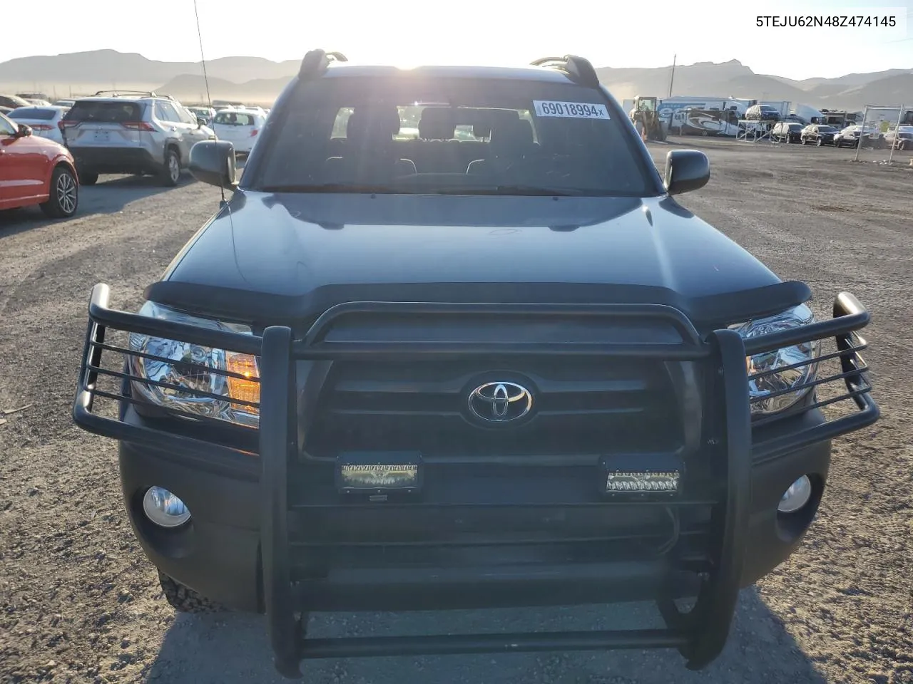 2008 Toyota Tacoma Double Cab Prerunner VIN: 5TEJU62N48Z474145 Lot: 69018994