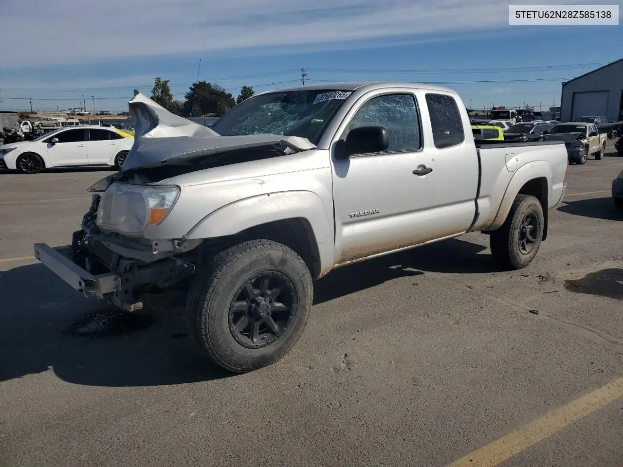 5TETU62N28Z585138 2008 Toyota Tacoma Prerunner Access Cab