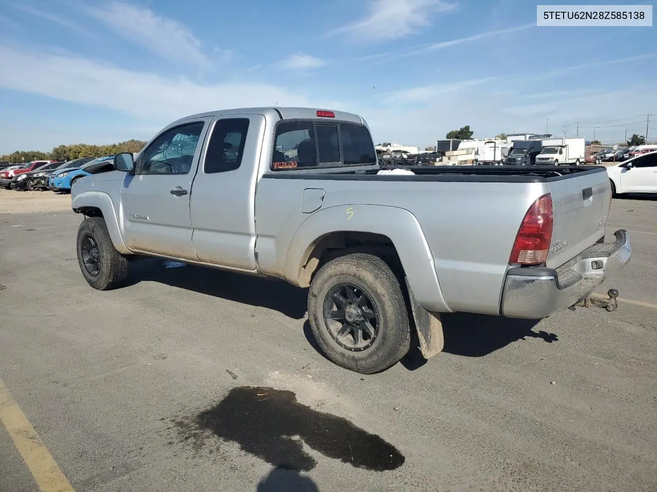 5TETU62N28Z585138 2008 Toyota Tacoma Prerunner Access Cab
