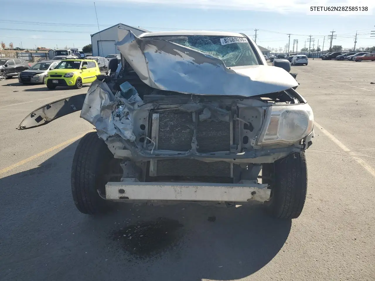 5TETU62N28Z585138 2008 Toyota Tacoma Prerunner Access Cab