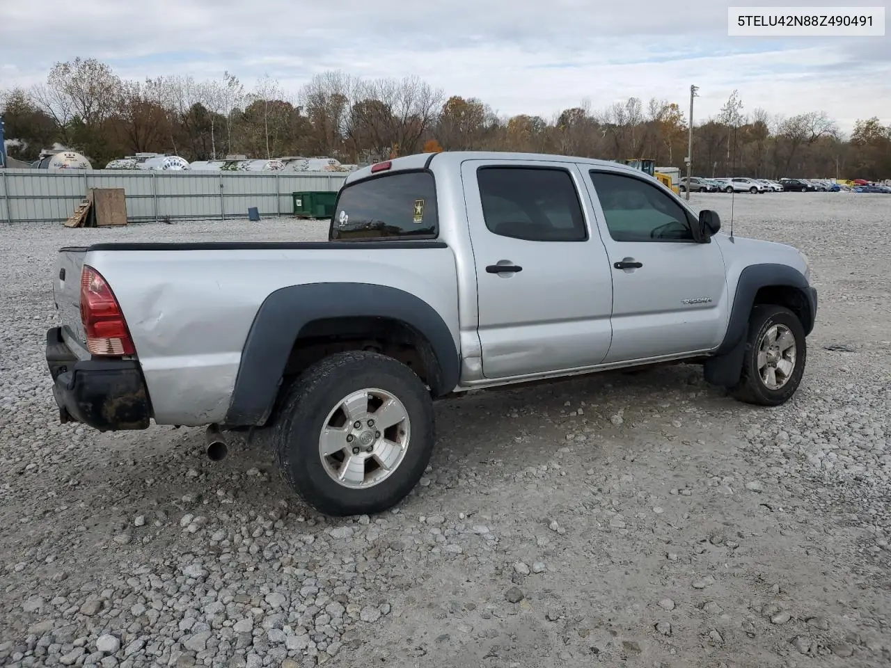 5TELU42N88Z490491 2008 Toyota Tacoma Double Cab