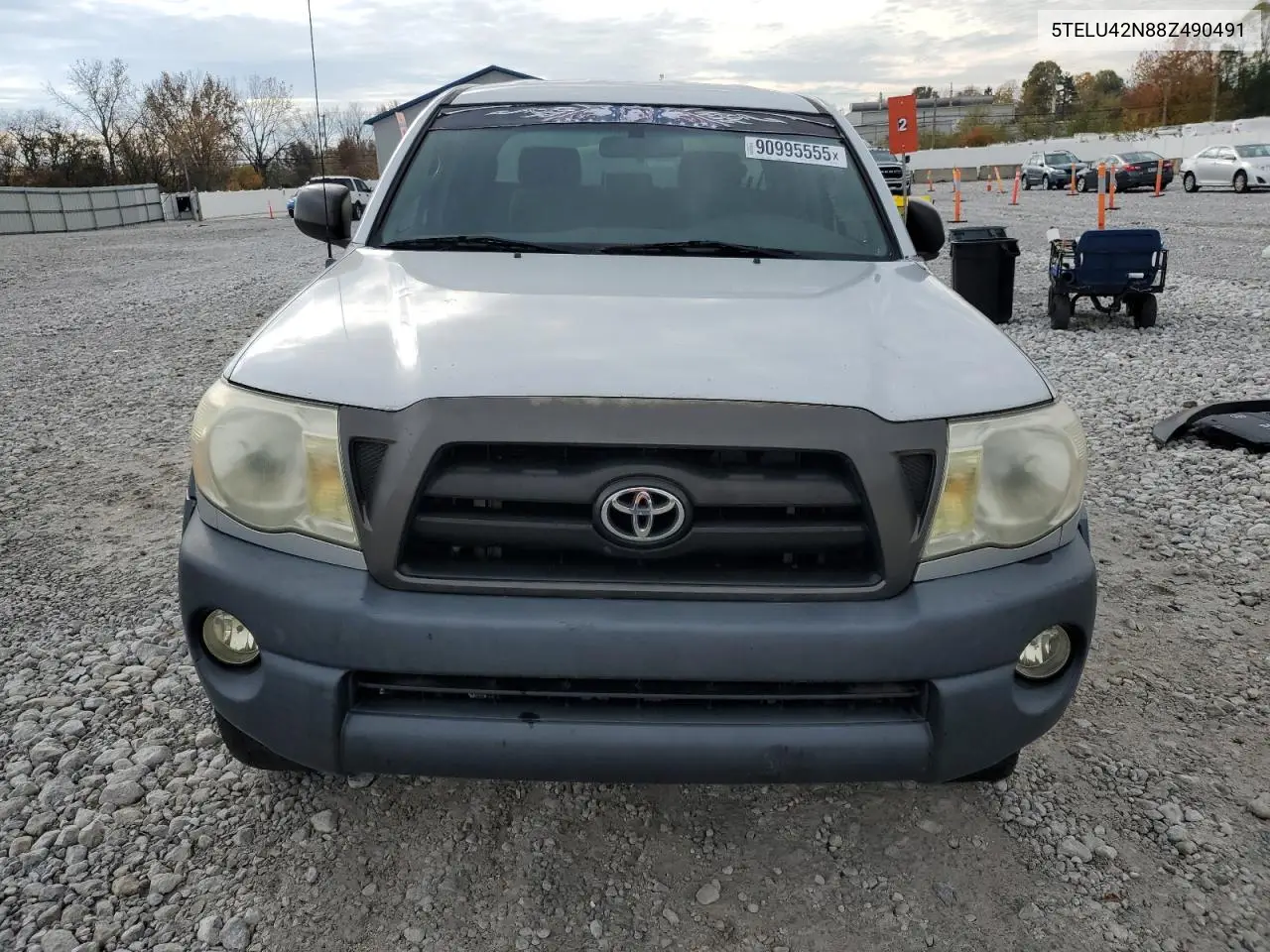 5TELU42N88Z490491 2008 Toyota Tacoma Double Cab