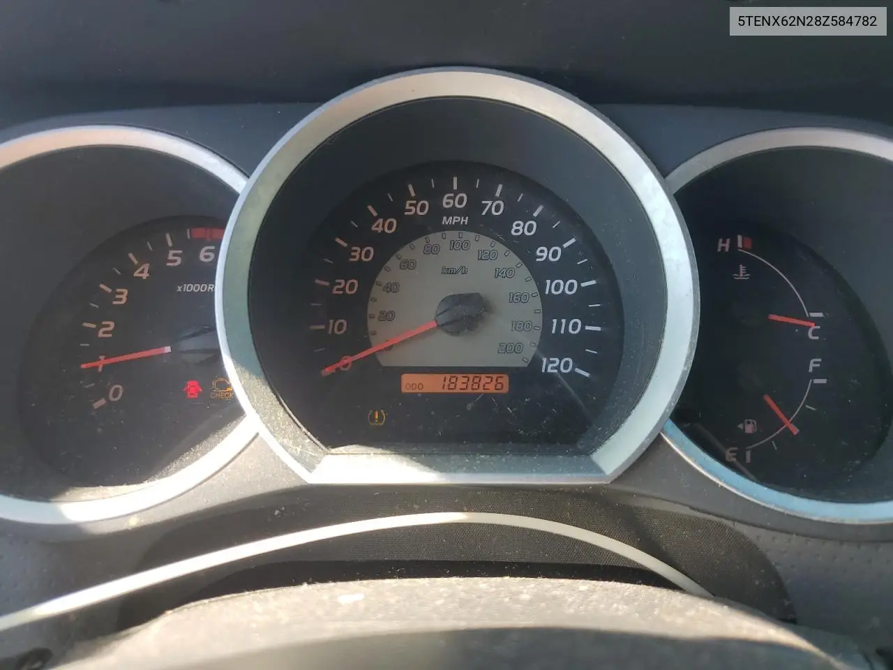 5TENX62N28Z584782 2008 Toyota Tacoma Prerunner