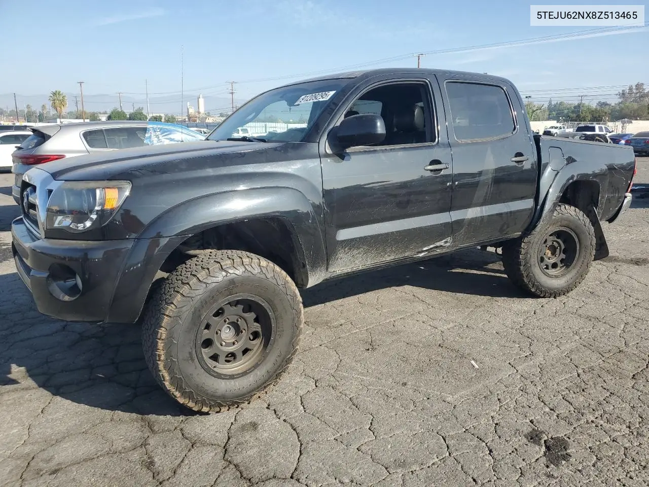 5TEJU62NX8Z513465 2008 Toyota Tacoma Double Cab Prerunner